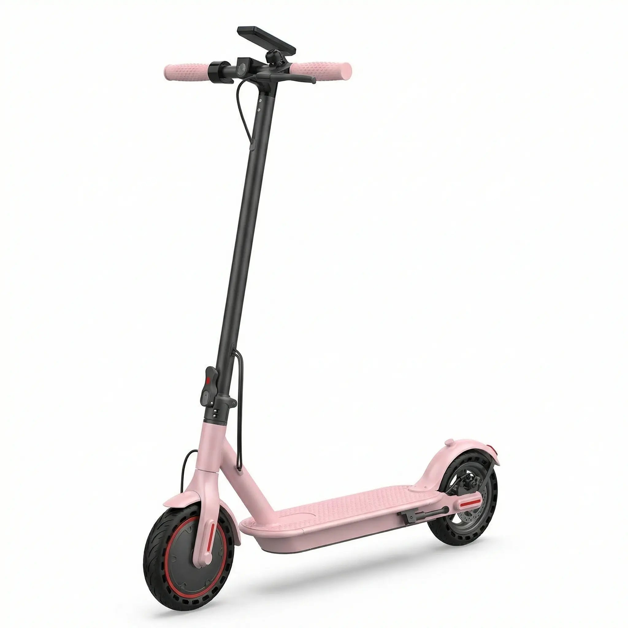 AOPO Foldable Electric Commuter Scooter 350W Motor, 8.5-Inch Solid Tires, up to 19 MPH |12-16 Mile Range, Portable Commuting Scooter | Puncture-Proof Tire Smart APP Control | Warm Spring Commuting Scooter Tiktokshopspringglowup