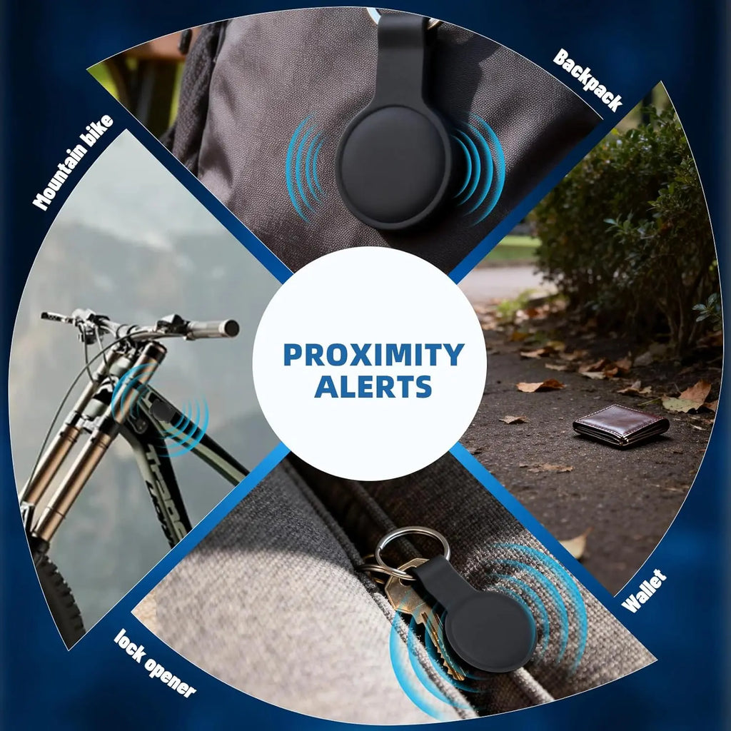 Magnetic Mini GPS Tracker Device with Waterproof Case, No Monthly Fee, Anti-Lost Device, Pet Tracker, Works with Apple Find My