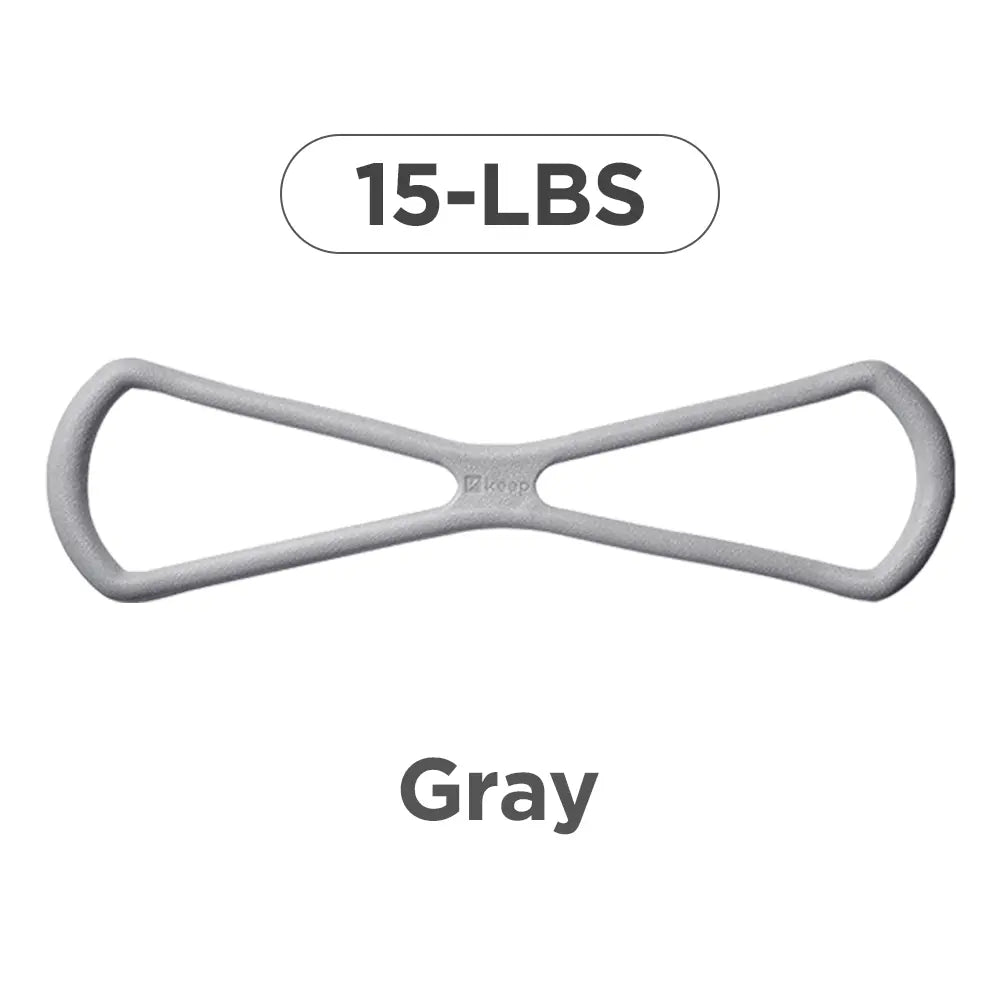 Keep Resistance Bands Figure 8 Exercise Bands for Women 8 Shaped TPE Material for Arms Chest Expander Yoga Gym Fitness Muscle Training Equipment Stretching Gear Latex Free Elastic