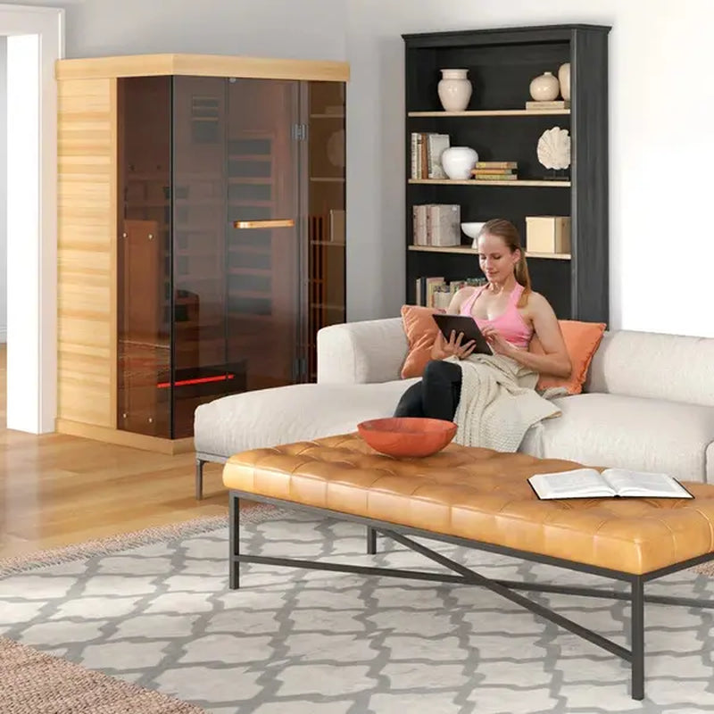 Infrared Sauna, 2 Person, Bluetooth Compatible