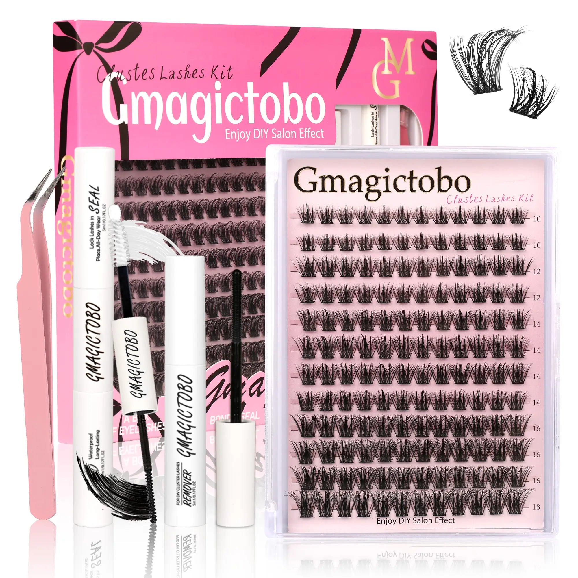 No Itchy Eyes Here Long-Lasting, Waterproof & Super Soft & Thin Band | Waterproof Long-Lasting Natural Daily Volume Style Beginner-Friendly DIY Lashes for Flawless Voluminous Look Trendy Must-Have Clusters