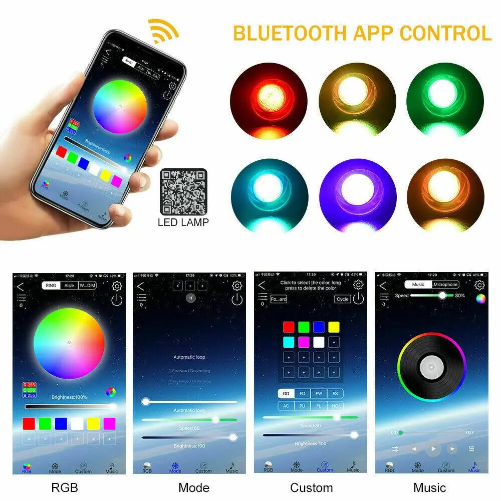 500/1000Pcs Home Car Star Light Ceiling Kit - Fiber Optic Twinkle Lighting System with Remote for Bedroom Vehicle Roof Led Dashboard Led Backlights
