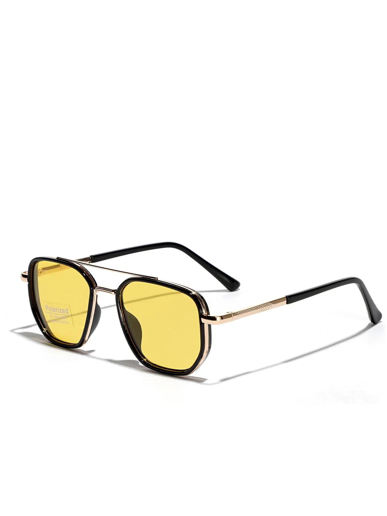 Summer 2025 Simple Sunglasses for Everyday Use, Summer Geometric Frame Double Beam Fashion Sunglasses, Travel Accessories, National Day Offers