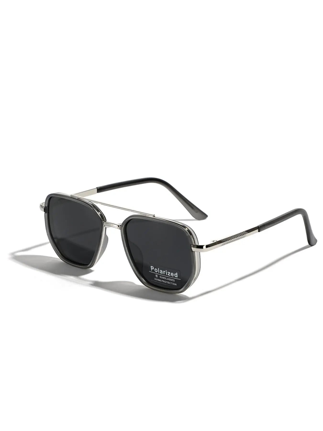 Summer 2025 Simple Sunglasses for Everyday Use, Summer Geometric Frame Double Beam Fashion Sunglasses, Travel Accessories, National Day Offers