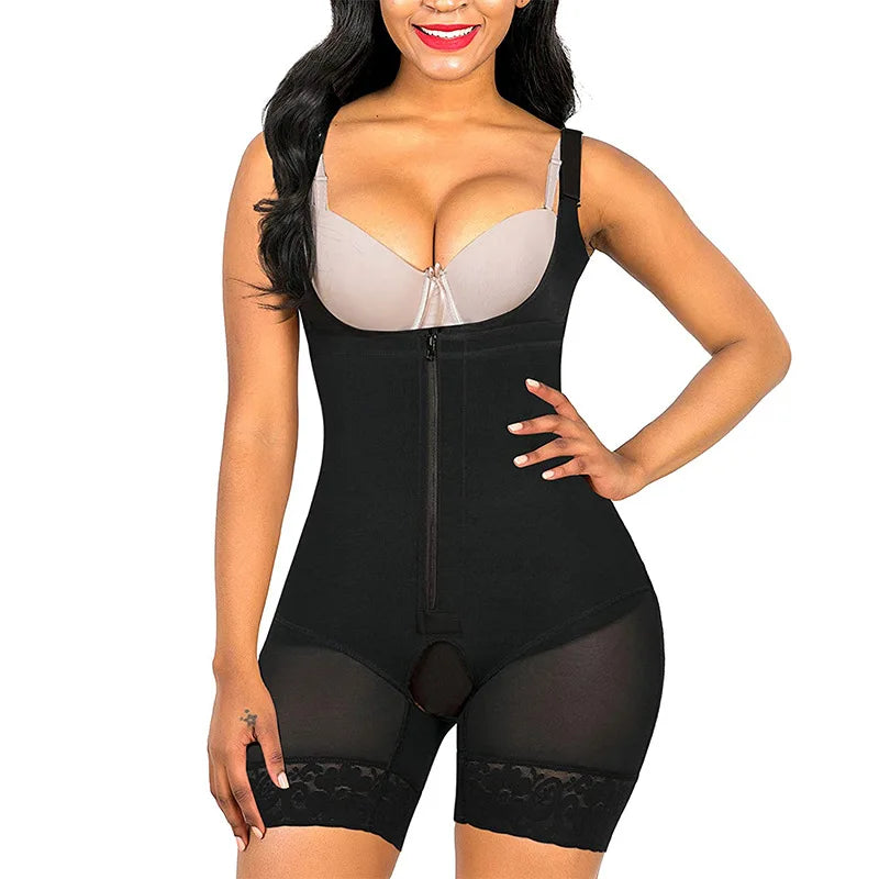 High Compression Slimming Original Colombian Postpartum Sash Reducers Corset Bbl Post-Surgical Use Slimming Sheath Tummy - Color: Blcack4, Size: XS（old）
