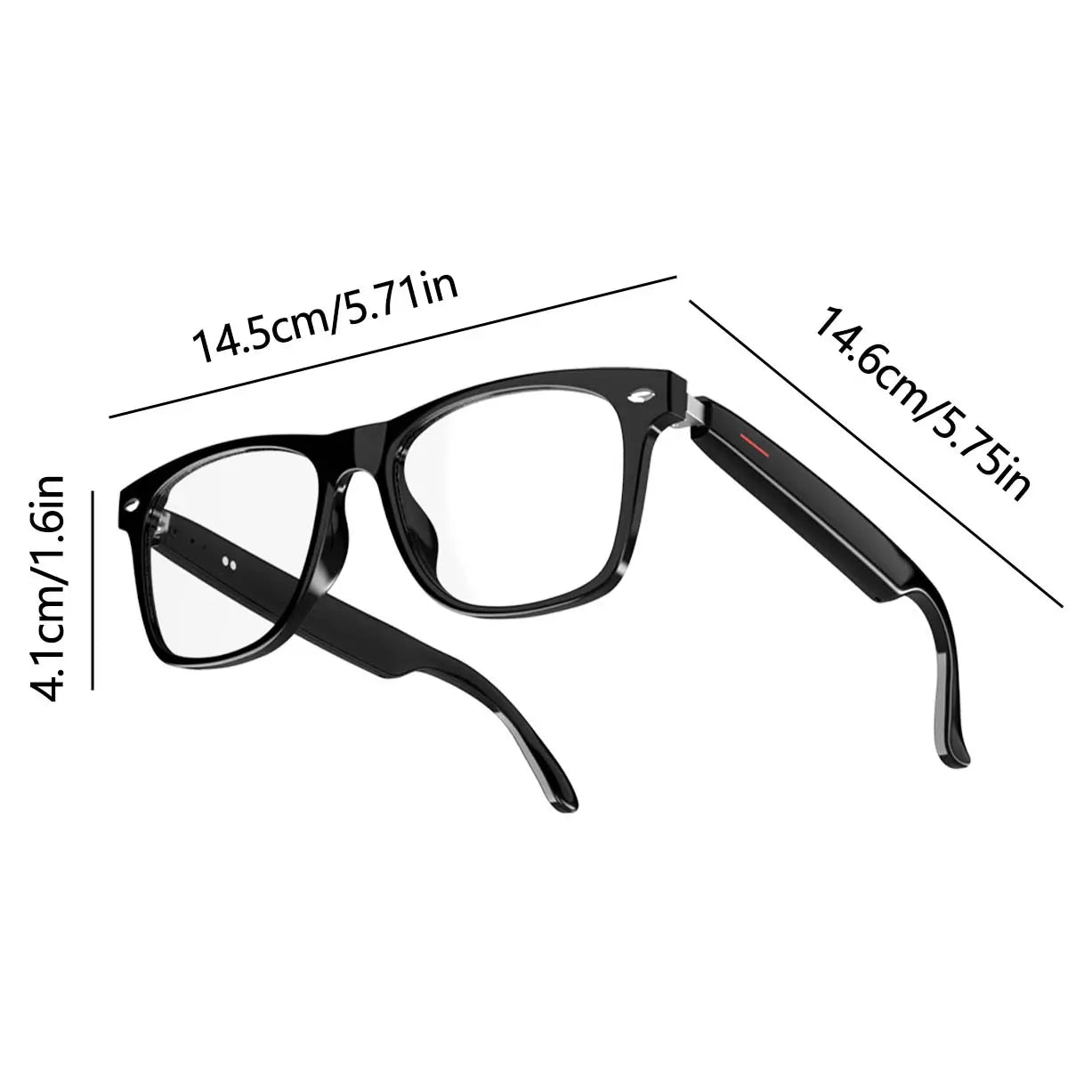 Smart Glasses with High-Quality Sound, Voice Calling, Bluetooth-Compatible with Fast Pairing, Large Capacity Long-Lasting Battery, Perfect Gift, Cool Gadget #GLOBAL PICKS