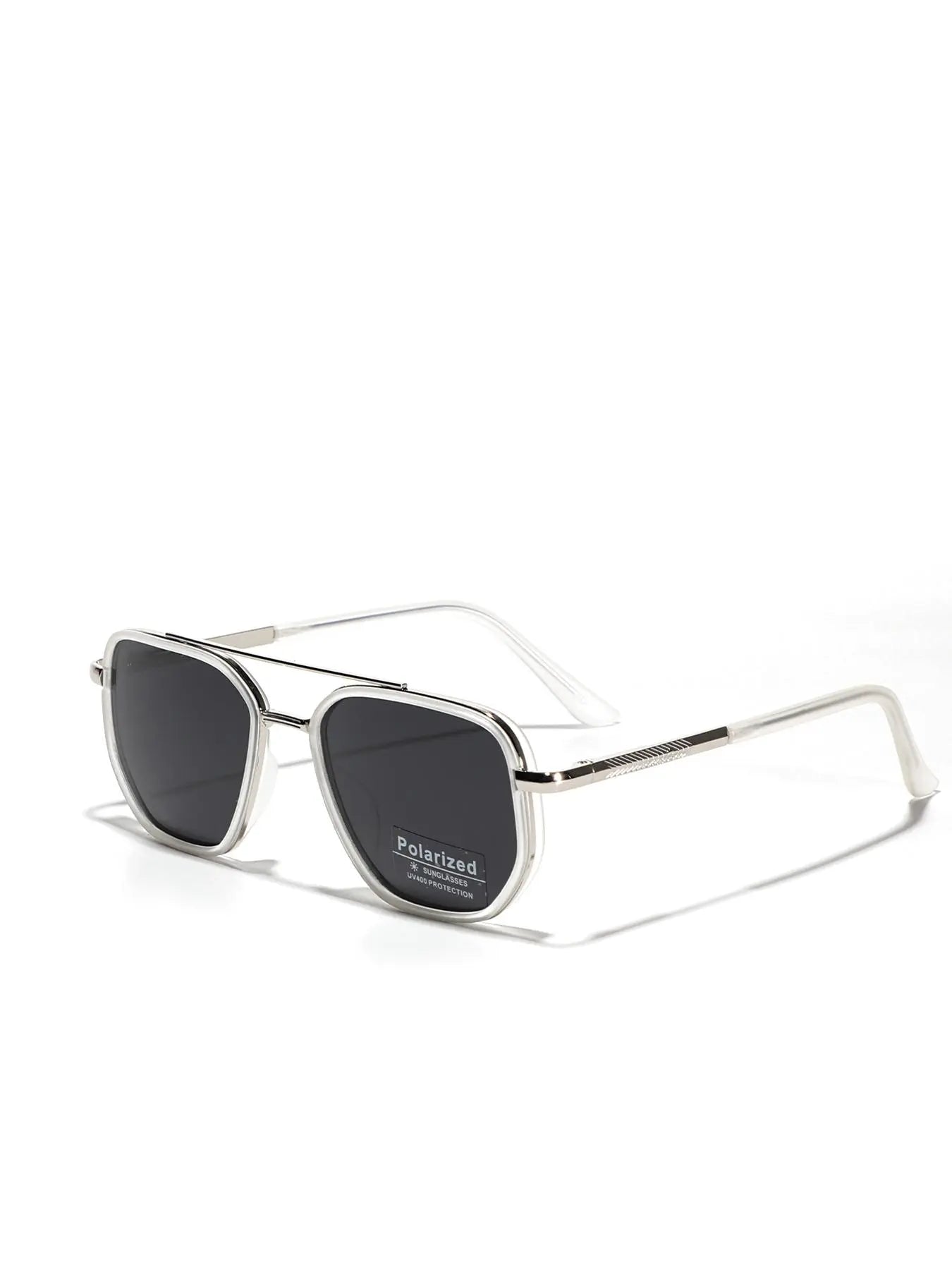 Summer 2025 Simple Sunglasses for Everyday Use, Summer Geometric Frame Double Beam Fashion Sunglasses, Travel Accessories, National Day Offers