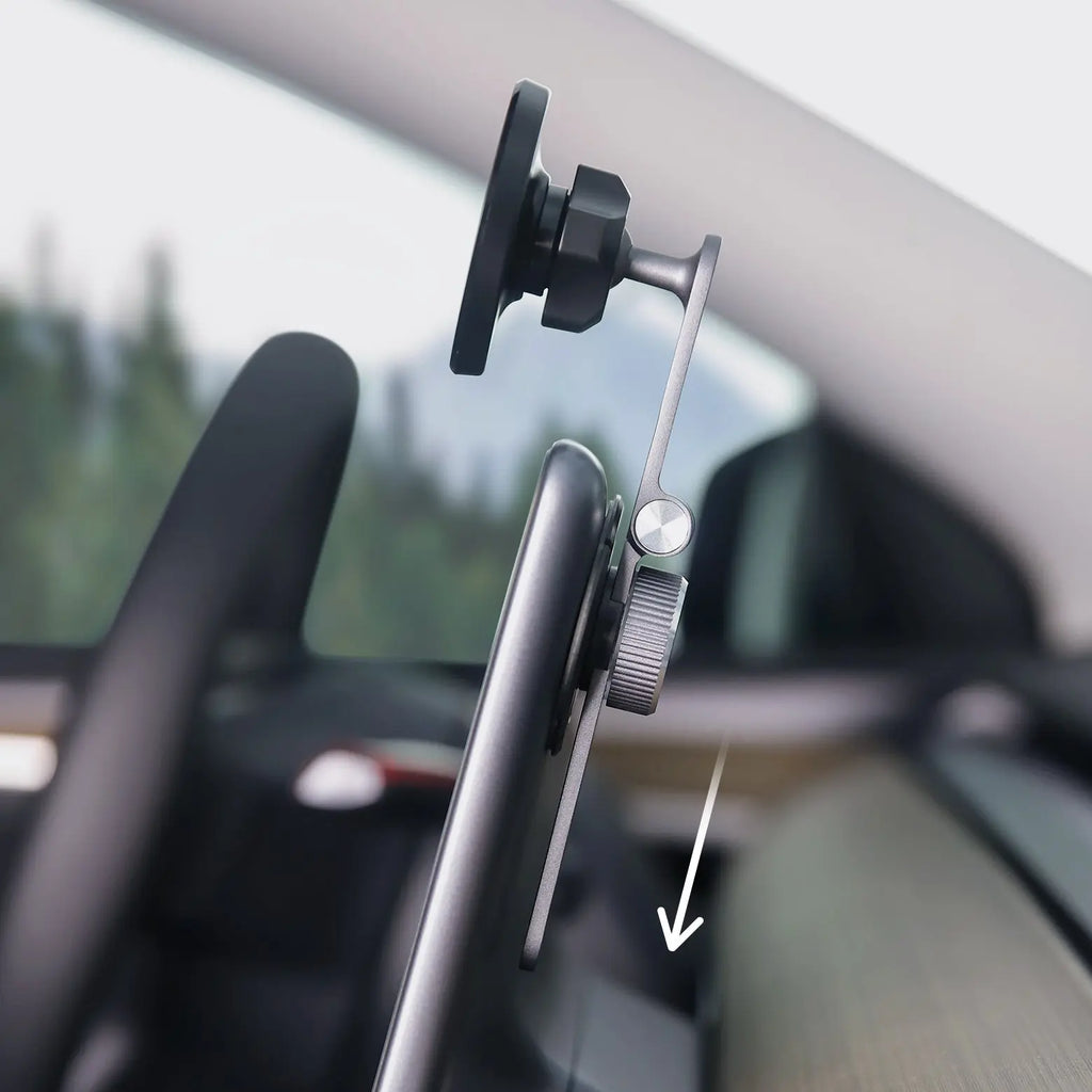 TPARTS Retractable Magnetic Car Cellphone Mount for Tesla Model 3 / Model Y