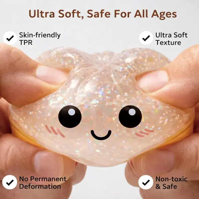 Cute Dumpling-Shaped Slow Rebound Stress Relief Toy, Soft TPR Material, Random Style, Anime-Inspired Silicone Design. Ideal Birthday, Valentine'S Day, Easter, Thanksgiving and Christmas Gift for Kids.