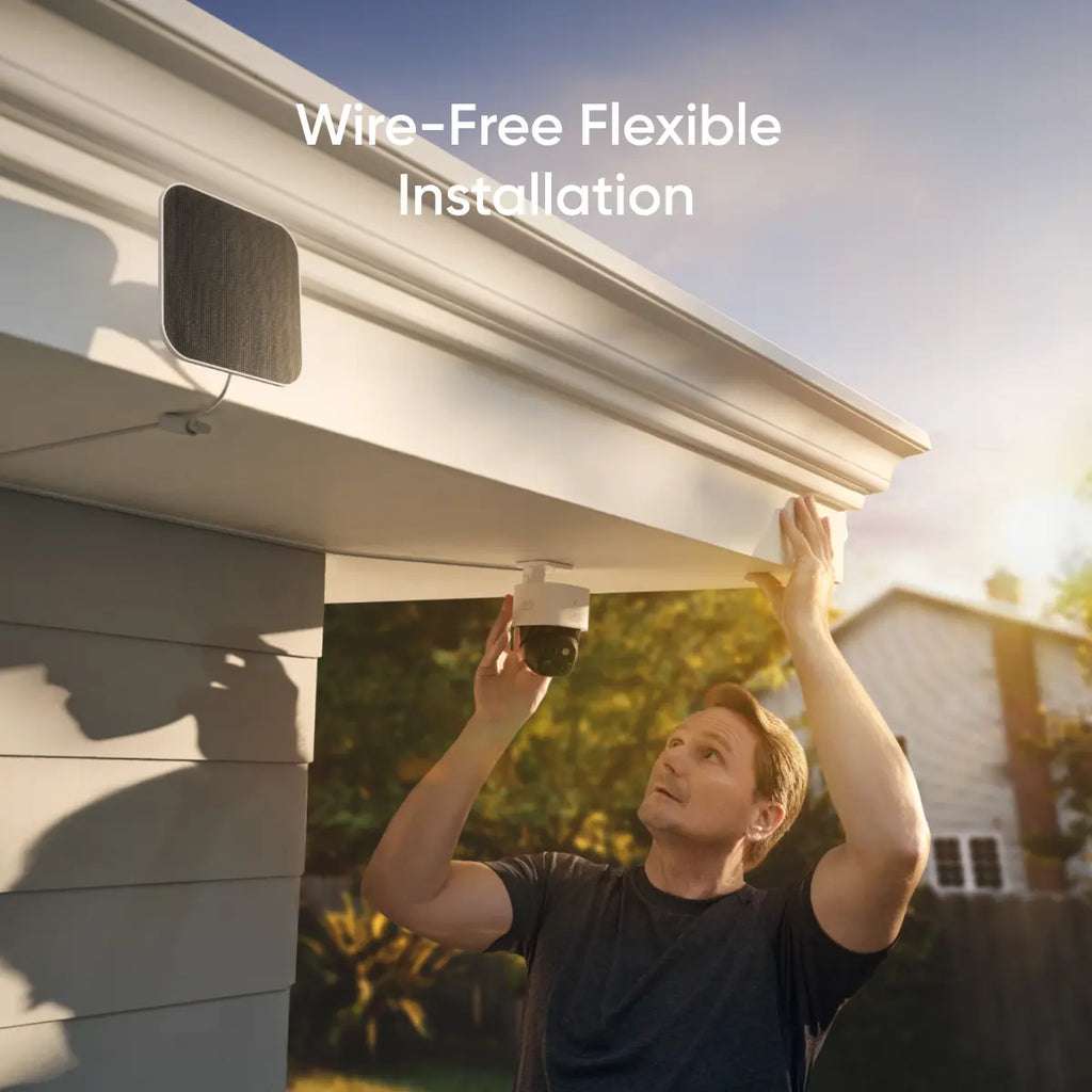 Eufy Security Solocam S340, Solar Security Cameras Wireless Outdoor