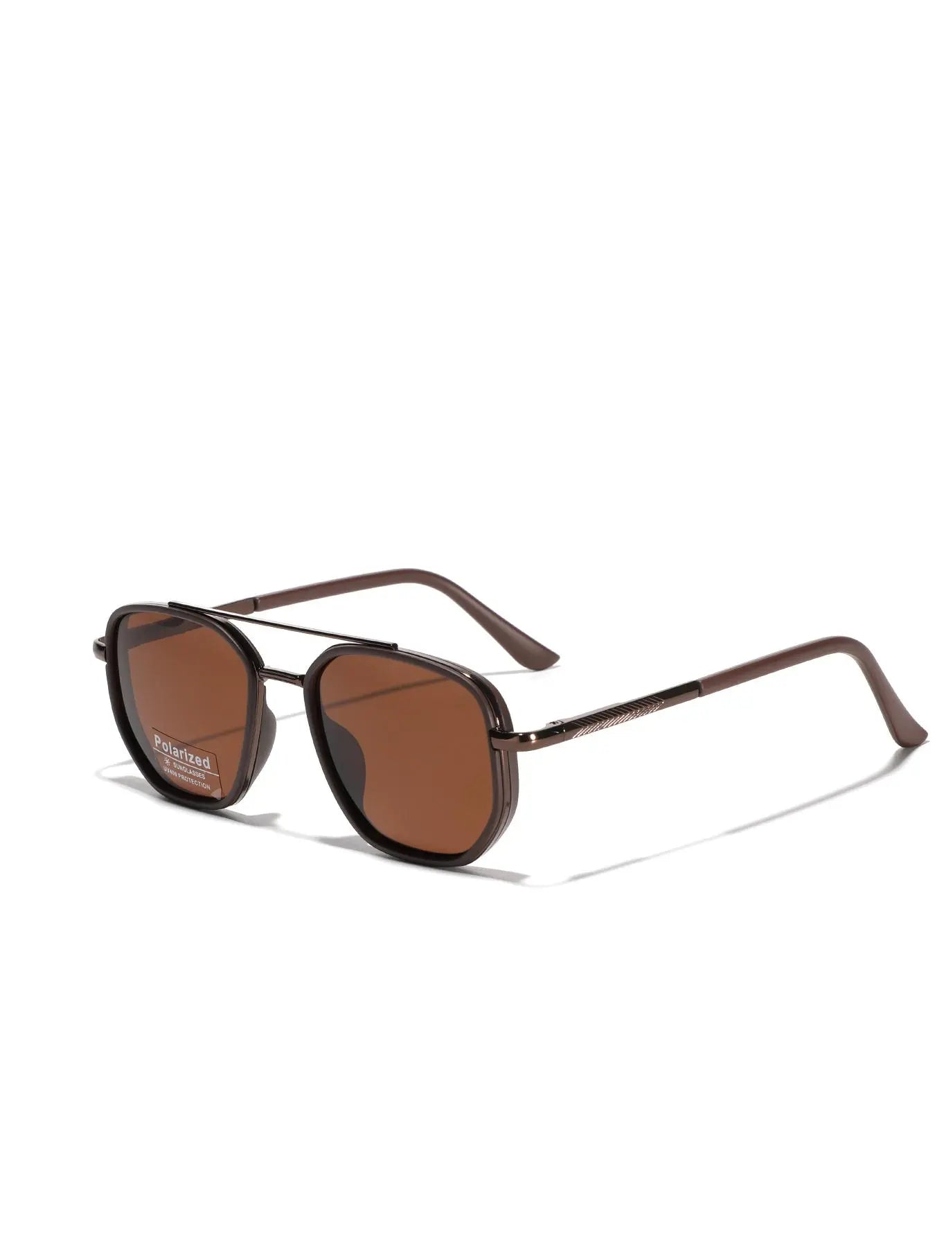 Summer 2025 Simple Sunglasses for Everyday Use, Summer Geometric Frame Double Beam Fashion Sunglasses, Travel Accessories, National Day Offers