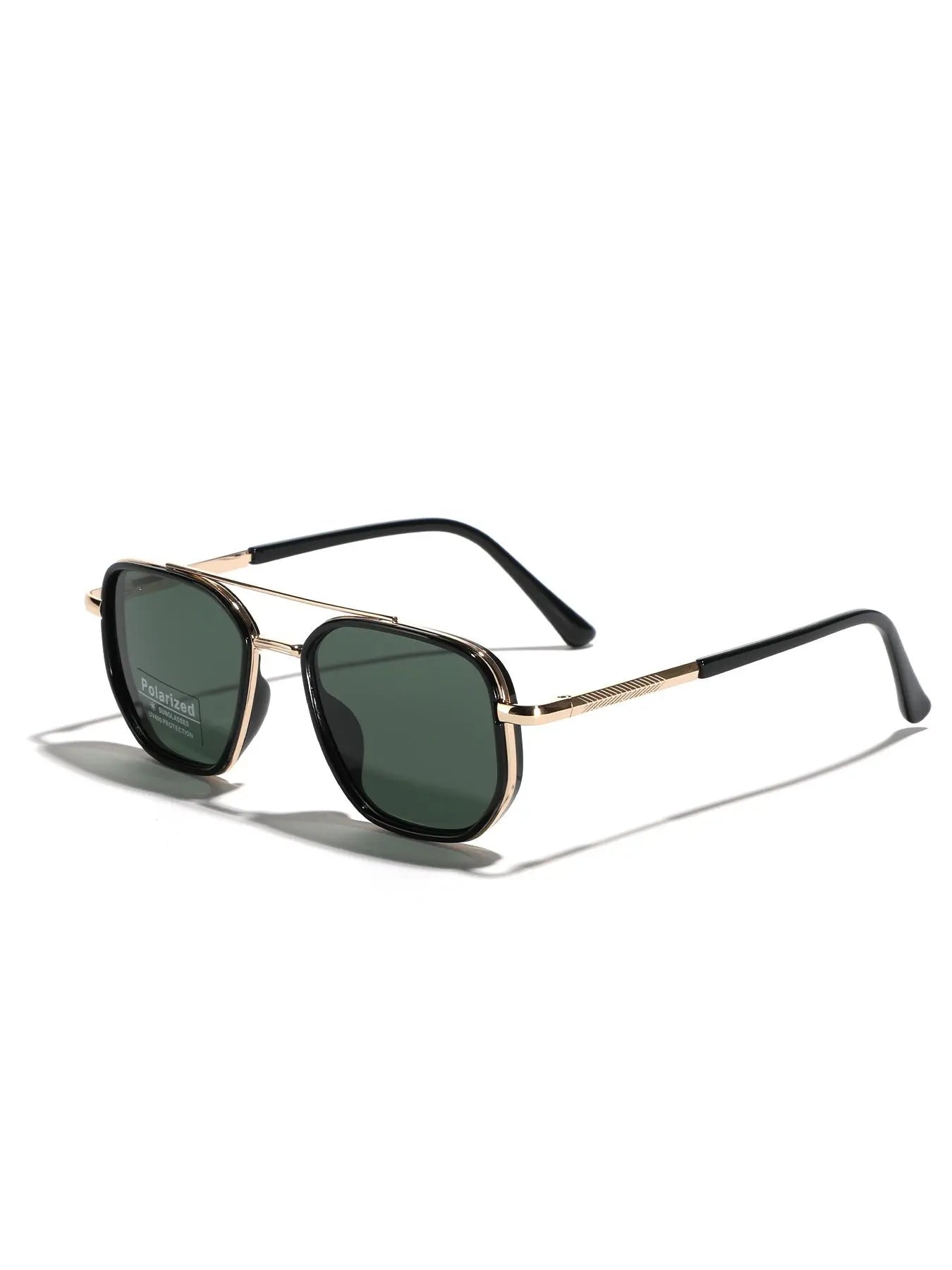 Summer 2025 Simple Sunglasses for Everyday Use, Summer Geometric Frame Double Beam Fashion Sunglasses, Travel Accessories, National Day Offers