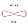 Keep Resistance Bands Figure 8 Exercise Bands for Women 8 Shaped TPE Material for Arms Chest Expander Yoga Gym Fitness Muscle Training Equipment Stretching Gear Latex Free Elastic