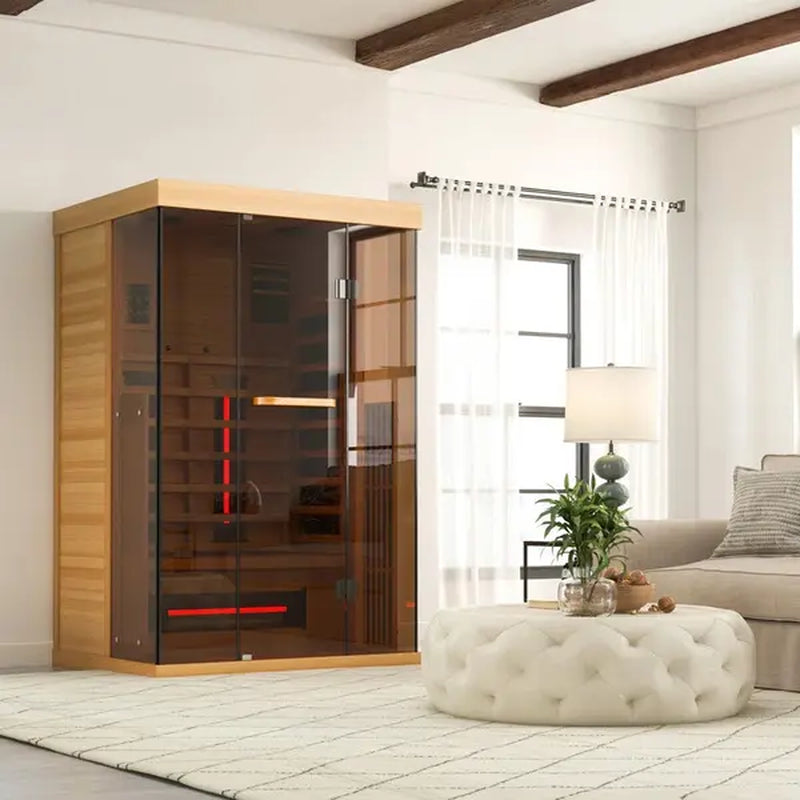 Infrared Sauna, 2 Person, Bluetooth Compatible