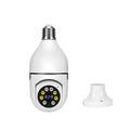 Light Bulb Camera,Bulb Security Camera 5/2.4Ghz- Indoor/Outdoor Full Color Day/Night Camera, Motion Detection, Sound & Light Alarm, Two-Way Audio, Home/Yard/Store,Wifi, Two-Way Audio, Easy Install Wireless Card Device Micro