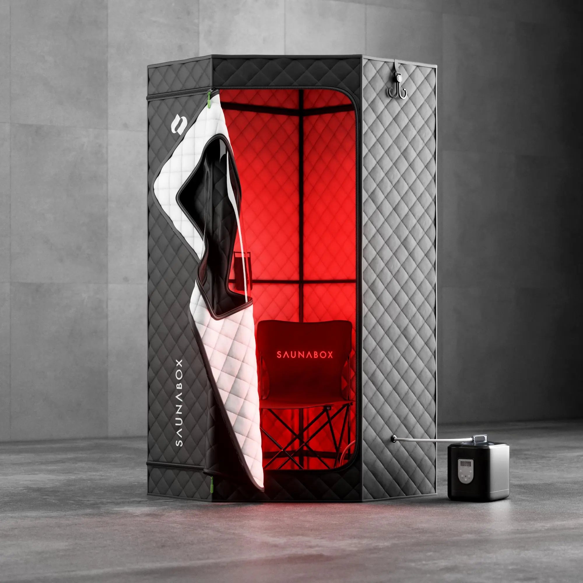 SAUNABOX Smartsteam Portable Steam Sauna At-Home Kit