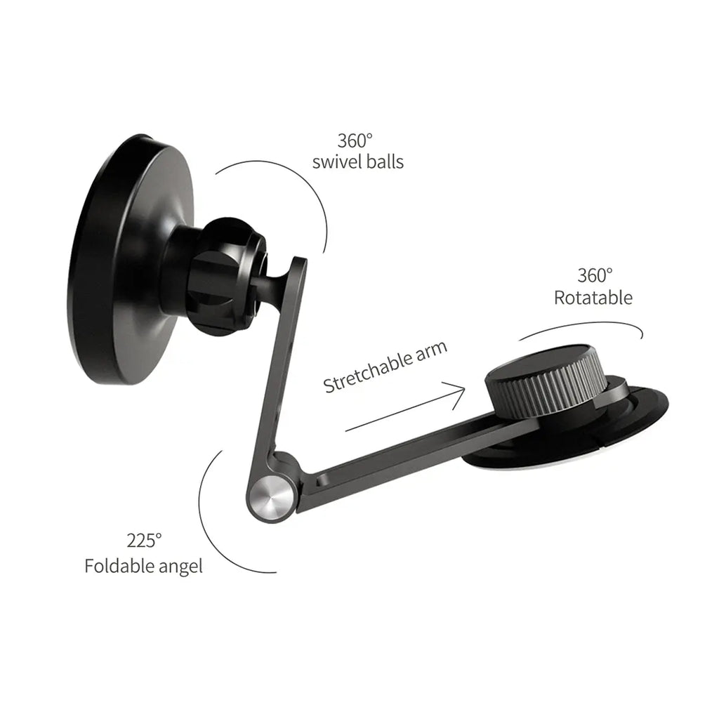 TPARTS Retractable Magnetic Car Cellphone Mount for Tesla Model 3 / Model Y