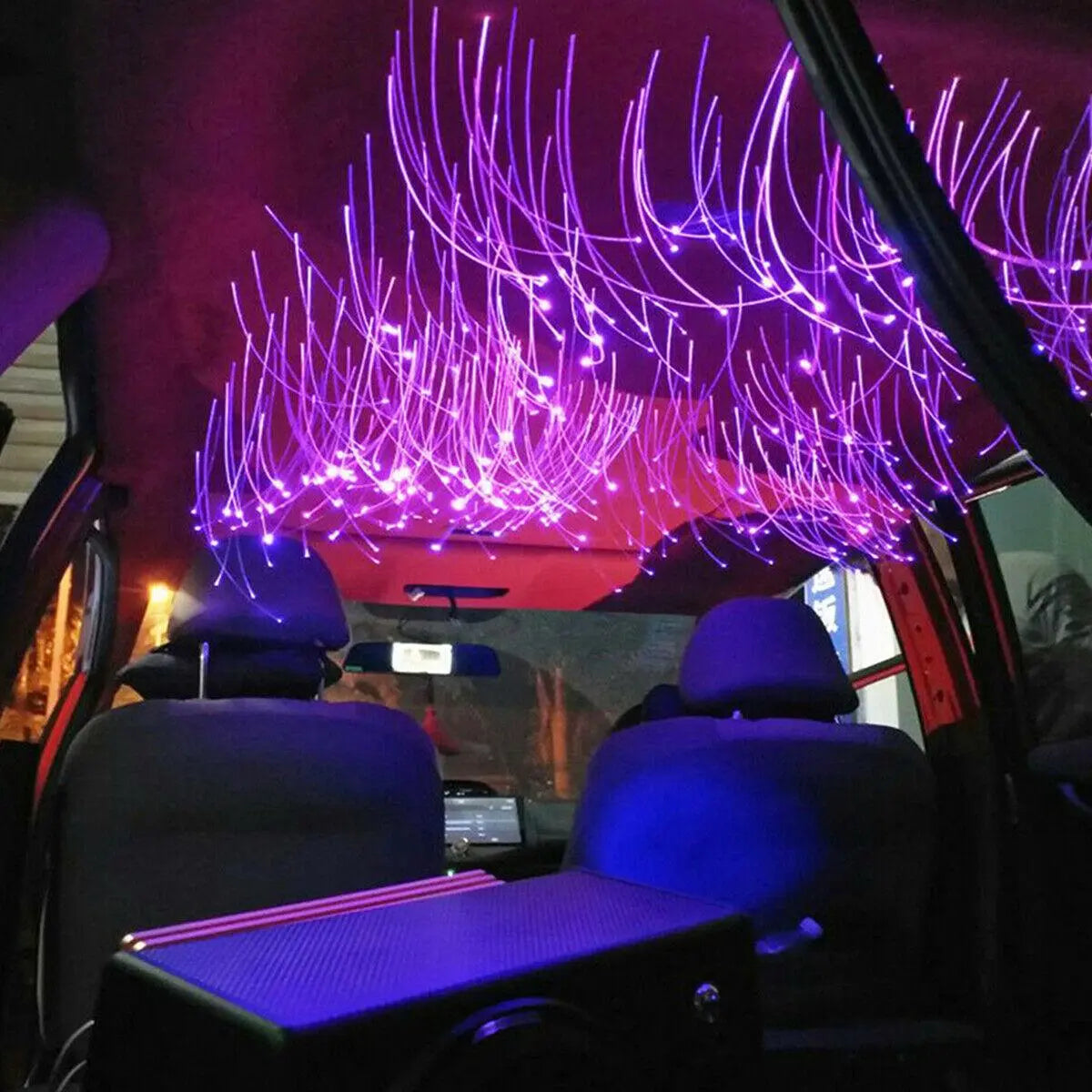 500/1000Pcs Home Car Star Light Ceiling Kit - Fiber Optic Twinkle Lighting System with Remote for Bedroom Vehicle Roof Led Dashboard Led Backlights
